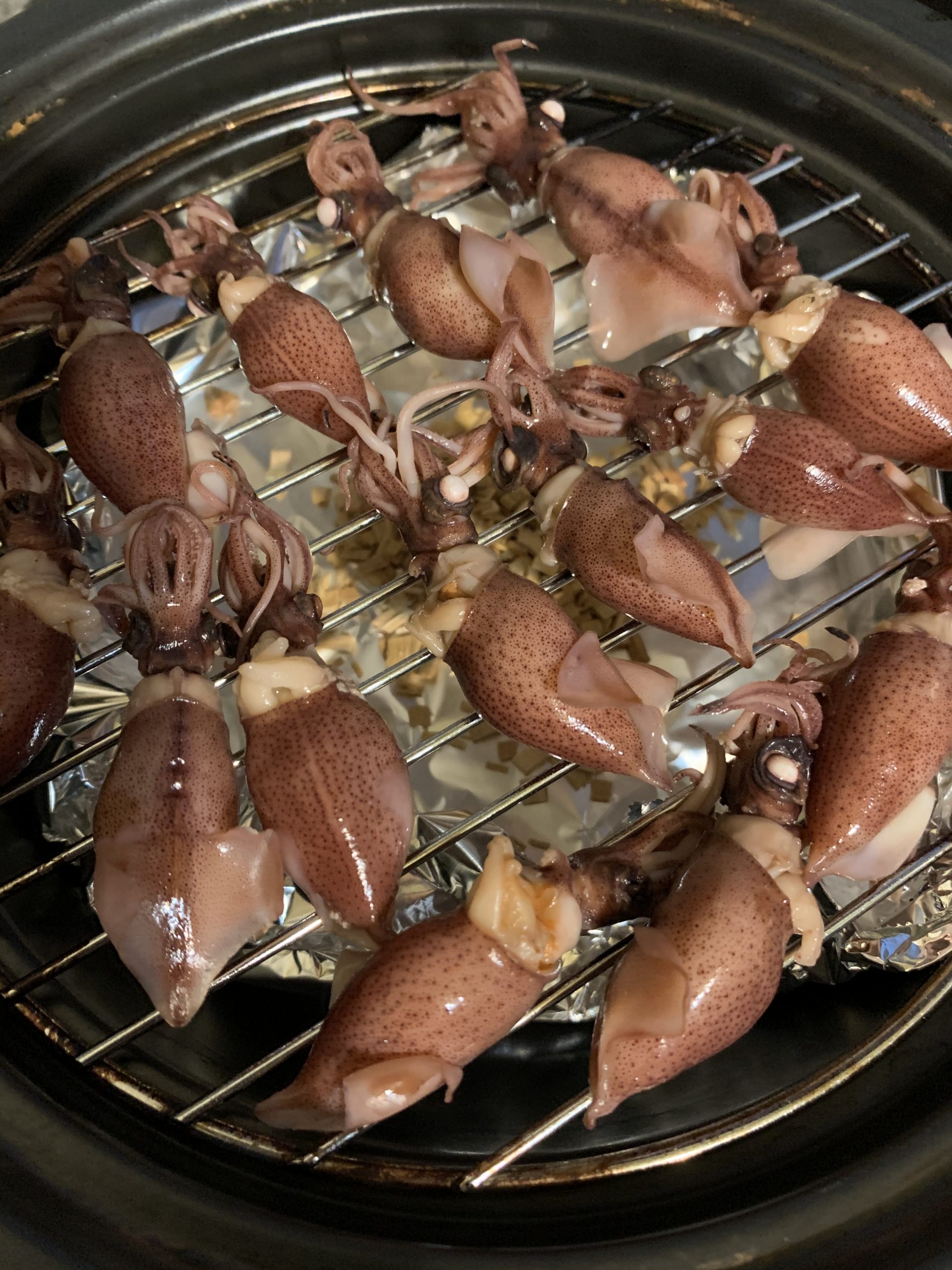 【スモークもくもく木曜日】春の音色、ホタルイカ